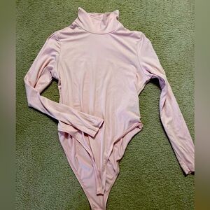 SHEIN Dusty Pink, Long Sleeve Bodysuit. Never worn.